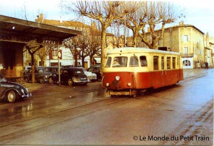 Le Petit Train à L'Albinque en 1962